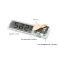 Miniatyrbillede 4 af 7: Elektronisk Fiske Tank Temperatur Vandtæt Akvarie Termometer