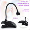 Miniatyrbild 4 av 7: Led Spik Ljus Torktumlare Ultraviolett  UV Lampa Mini Flexible Clip-On Desk USB Gel Curing Manikyr Pedikyr Verktyg