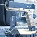 Miniatyrbillede 2 af 5: Elektrisk Glock vand pistol legetøj sommer udendørs strand stor kapacitet sjov skydning svømning pool skydning spil legetøj