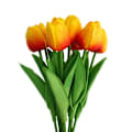 Miniatyrbilde 11 av 11: 5 stykker tulipan kunstige blomster ekte touch bukett falske blomster dekorasjon