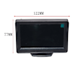 Miniatyrbillede 3 af 7: Bil Rear View Kamera Wide Degree  4,3" TFT LCD Display eller Monitor Vandproof Night Vision Reversing