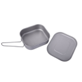 Pikkukuva 2 / 5: 1000ml Armeija Sotka Tina Titanium Lounas Box Camping Bento Box