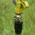Miniatyrbillede 2 af 6: Vand   Sprinkler Spray Vinkel Justerbar 15-360 Grader Rocker  Velegnet Til Landbrug Planter Have