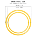 Miniatyrbillede 3 af 7: 12 stykker Durable Agility Træning Ringe Portable Fodbold Fodbold Speed Agility Træning Ringe
