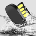 Miniatyrbild 3 av 4: Mini kort bil u disk Pendrive  USB2.0 kort  UDP U-disk chip flash enhet