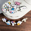 Pikkukuva 6 / 6: 10 kpl sarjakuva Sanrio sarja kenkä korut teetä asusteet