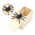 Miniatyrbillede 6 af 6: Funny Scare Box Træ Prank Ederkop Skjult i Etuiet Fremragende Kvalitet Prank-Wooden Scarebox