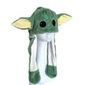 Miniatyrbillede 5 af 5: Disney Star Wars Baby Yoda Plys Hat Baby Yoda Figur Kawaii Tegnefilm Ører Hat Børne legetøj