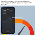 Miniatyrbild 5 av 8: Smart Life WiFi Temperatur Switchar 16A Smart Termostat Realtid Energi Comsuptiom Monitoring med