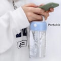 Miniatyrbild 3 av 8: 380ML Elektrisk Protein Shaker Flaska Dam Automatisk Själv Omrörning Kaffe Kopp Rese Mugg Mixning