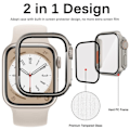 Miniatyrbillede 5 af 8: Apple Watch Case 45mm Glas Udseende Opgradering ultra iWatch Series 8 7