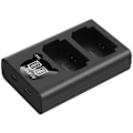 Miniatyrbilde 3 av 6: Dobbel LED USB Batteri lader Kompatibel med sony A7III A7RIII a73 a7r3 A9 kameraer