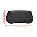 Miniatyrbillede 3 af 5: TPE Pad Front Bag Mat til Tesla Model 3