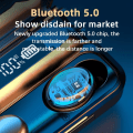 Miniatyrbilde 6 av 6: F9-5C Trådløs Bluetooth Hodetelefoner Tws Øretelefoner Digital Display Heaset Stor Kapasitet Lade etui Vanntette Earplus