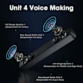 Miniatyrbilde 6 av 8: Hjem Kino Lyd System Bluetooth Høyttaler 4D Surround Soundbar Datamaskin Høyttaler
