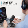 Miniatyrbilde 7 av 7: USB Mikrofon mikrofon For PC Vokal Kvalitet i Streaming Twitch Gaming YouTube tiktok