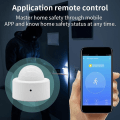 Miniatyrbillede 3 af 6: Tuya Zigbee Mini Smart PIR Bevægelsesdetektor Menneske Krop Infrarød Sensor Anti tyveri