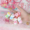 Miniatyrbilde 2 av 7: 24 Bykker Hello Kitty Jule Advent Kalender Kawaii Sanrio Tilfeldig Anime Figurer Nøkkelring Gave Eske