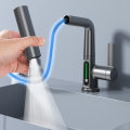 Miniatyrbilde 7 av 7: Foss Temperatur Digital Display servant Kran Løft Opp Ned Strøm Sprayer