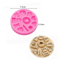 Miniatyrbillede 3 af 3: Slik form Silicone chokolade skimmel Små firkantet Slik forme