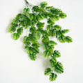 Miniatyrbillede 2 af 7: Billig plast skildpadde blad jul pynt til hjem have stue værelse væg hængende kunstige planter