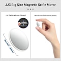 Miniatyrbild 3 av 7: Big Size Magnetic Selfie Mirror for iPhone 15 14 13 12 Pro Max Magsafe Case Phone Selfies Viewfinding -Φ2.2"/56mm