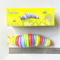 Miniatyrbillede 3 af 4: Børn Dekompression Legetøj Caterpillar Slug Anti-Stress Vent Legetøj Sjovt Besværligt Lettelse Squeeze Simulering Sanselegetøj