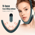 Miniatyrbilde 2 av 7: Microcurrent V-face Face Lift Device 6Mode Heated Hud Rejuvenation Double Chin V Face Vibration Masser