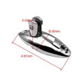 Miniatyrbillede 4 af 6: Rustfrit stål Quick RELEASE Dæk Hængsel Mount Bimini Top Marine Hardware