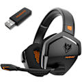Pikkukuva 1 / 7: Peli Kuulokkeet PS5, PS4, XBOX,PC, Mac, 2.4GHz Ultra-Low Viive kohina poisto Bluetooth kuulokkeet mikrofonilla