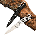 Miniatyrbillede 5 af 8: Rustfrit stål Foldning Klinge Små Lommeknive Militær Taktiske Knive Multitool Jagt Og Fiskeri Overlevelse Hånd værktøj