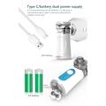 Miniatyrbillede 4 af 4: Håndholdt bærbar autoclean Inhaler Nebulizer Mesh Atomizer lydløs inhalator nebulisator