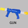 Miniatyrbilde 5 av 9: Funny Air Powered Safety Soft Bullet Gun Hit Me Hungry Shooting Duck Electronic Game Target Bullet Leker