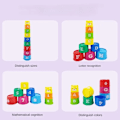 Pikkukuva 3 / 7: Kid Brain Response Battle Fold Cup Hand Speed Kilpailu Fold Cup Child Stack Peli Varhaisopetus Puzzle