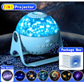 Miniatyrbilde 8 av 11: LED Stjerne Projektor Natt Lys 6 i 1 Planetarium Projeksjon Galaxy Starry Sky Projektor Lampe