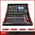 Miniatyrbild 3 av 6: D16 Kanal Mixing Dj utrustning Mixer Professionell Ljud Digital Mixer Med USB DJ Ljud Mixing Console Pro Audio Mixer  System