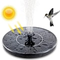 Miniatyrbild 2 av 7: Flytande sol fontän vattenfall fontän pool damm fågel bad solpanel driven fontän vatten pump
