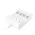 Miniatyrbillede 4 af 8: 4 Slots USB Hurtig Opladning AAA og AA Batteri Oplader Kort kredsløb Beskyttelse Genopladeligt Batteri Station Høj Kvalitet