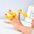 Miniatyrbild 2 av 7: 12 bitar Katapult Kalkon Knepig Kul Leksaks Katapult Kyckling TPR Mjuk Material Launch
