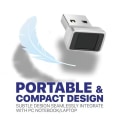 Miniatyrbilde 7 av 7: USB Fingeravtrykk Leser Modul Biometrisk Skanner hengelås for bærbare datamaskiner & PC