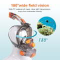 Miniatyrbilde 3 av 7: Full Face Scuba Dykking Maske for Voksen Anti Tåke Goggles