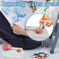 Miniatyrbillede 7 af 7: Maling Pensel Rinser Cleaner Makeup Brush Cleaner Multifunctional Machine Fresh Vand Cycle Rinser