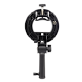 Miniatyrbild 8 av 8: Handhållen Grip Bowens S Mount Holder for Speedlite Flash Snoot Softbox