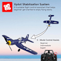 Miniatyrbillede 8 af 8: VOLANTEXRC 761-8 2,4GHz RC Fly 6-Axis Gyro F4U Corsair EPP RC Plane Foam Trainer Warbird