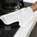 Miniatyrbilde 1 av 7: 10 stk Støv Rengjøring Hansker Fisk Skal Rengjøring Duster Hansker Gjenbrukbare Husholdning Kjøkken Fiber Hansker