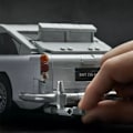 Pikkukuva 4 / 6: Tekninen James Bond DB5 Aston Martin Klassinen Auto rakennus lohkot lelut lapsille