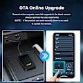 Miniatyrbilde 6 av 6: 5 2air Wireless CarPlay Android Auto Wireless Box 2in 1 Adapter 2-Channel Work Waze Spotify 5.8Ghz WiFi BT5.0 Siri GPS