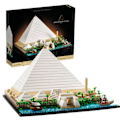 Miniatyrbillede 1 af 6: Den Store Pyramid Giza Bygningsblokke By Arkitektur Gade Udsigt Bygningssæt