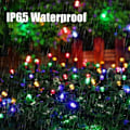 Miniatyrbilde 5 av 7: Utendørs LED Solar String Lights Fairy Light Solar Powered Garland Lights