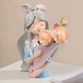 Miniatyrbillede 4 af 9: Europæisk og amerikansk prinsesse bakke hjem indretning pige statue kunst pynt stue værelse hjem indretning